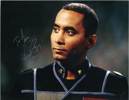 Richard Biggs on Babylon 5 as Dr. Franklin Autographed 8 x10 Glossy Phot... - £30.44 GBP