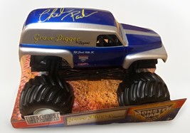 RARE Grave Digger Signed CHARLIE PAUKEN Monster JAM truck Legend Diecast... - $208.17 CAD