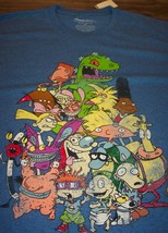 Nickelodeon Ren &amp; Stimpy Rugrats Hey Arnold Real Monsters T-Shirt Large New - £15.56 GBP