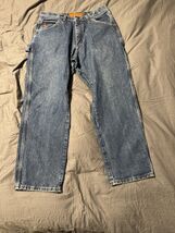 Wrangler FR Riggs Workwear Jeans Mens 35x30 Flame Resistant HRC2 - €25,24 EUR
