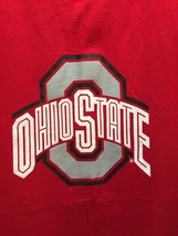 OSU Ohio State Football Men&#39;s Red T-shirt Size L Sideline Apparel Inc. - £8.42 GBP