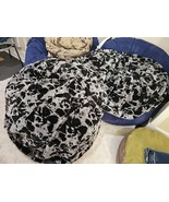 Cordaroys King Size Plush Fur Cover Cookies And Cream Set Of 2 Lot - $4,693.43 MXN