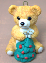 Cinnamon Bear Hallmark Christmas Ornament Porcelain in Box 1990 8th in Series - £13.10 GBP
