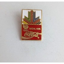 Vintage Coca-Cola 1988 Sequl Olympics Lapel Hat Pin - $12.13
