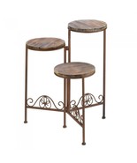 Rustic Triple Planter Stand - $76.90 CAD
