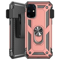 For Samsung S20 Plus 6.7&quot; Magnetic 360 Ring Stand Clip Holster Case Rose Gold - $17.99