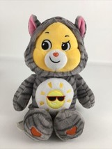 Care Bears Funshine Bear 12&quot; Plush Stuffed Animal Kitty Cat Costume Toy Kitten - £15.53 GBP