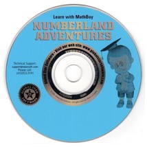 Numberland Adventures (Ages 6-12) (PC-CD, 2001) Windows - NEW CD in SLEEVE - £3.15 GBP