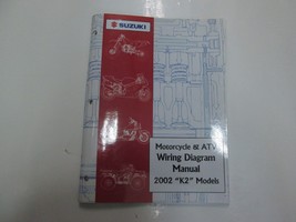 2002 Suzuki Motorcycle &amp; ATV Wiring Diagram Manual Models K2 FACTORY OEM... - $15.99