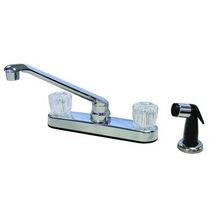 B &amp; K/mueller Inds(import) 122-028RP Two Handle Kitchen Faucet - Chrome - $36.81