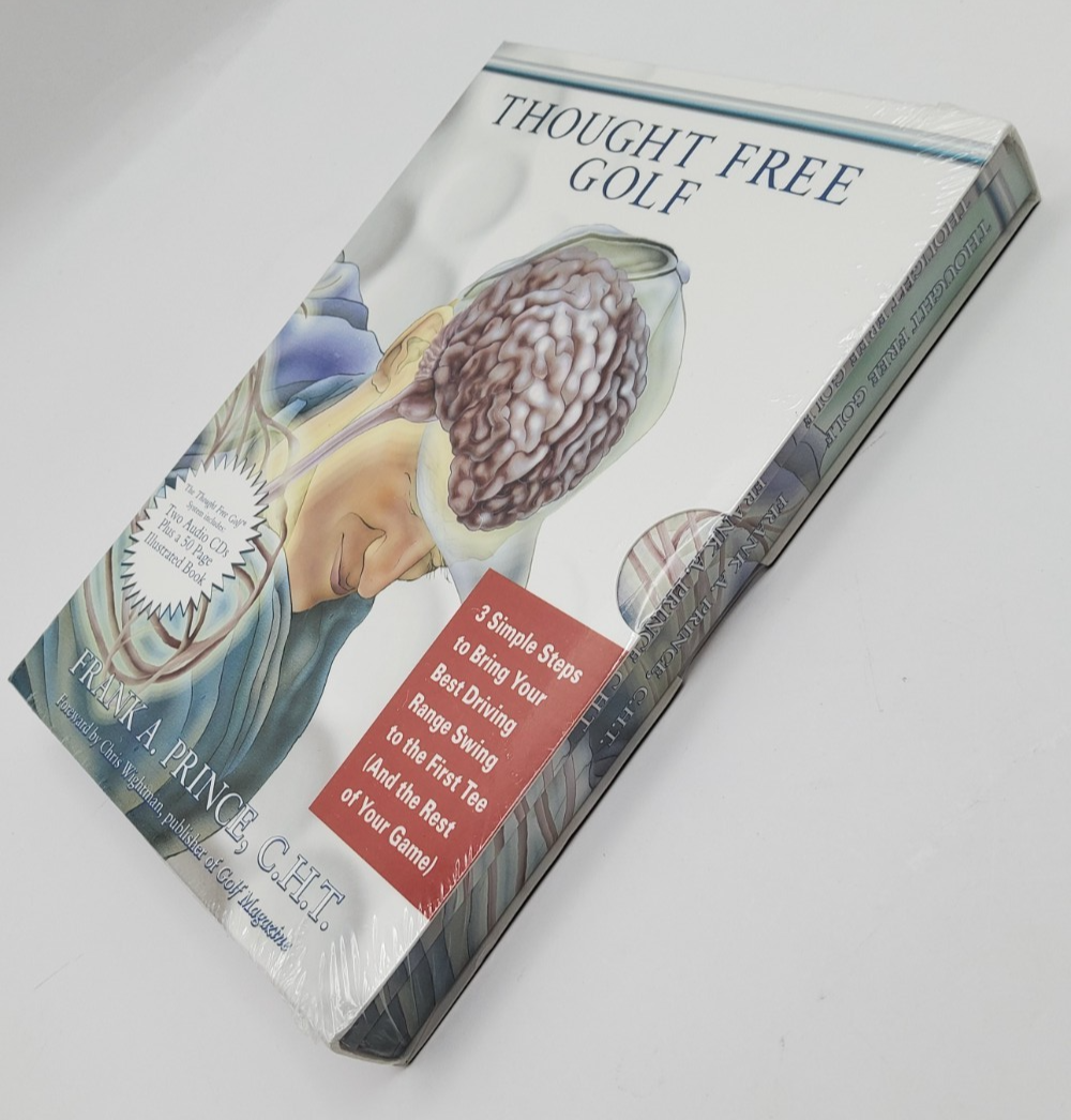 THOUGHT FREE GOLF: 2 AUDIO CD's + ILLUSTRATED BOOK by Frank A. Prince,NEW SEALED Item image 5