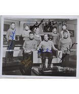 STAR TREK TOS CAST SIGNED PHOTO X8 - William Shatner, Leonard Nimoy, D. ... - £2,438.55 GBP