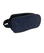 Small Size Black Forecast Toiletry Bag. 9 Ins. X 4.5 Ins. X 3.5 Ins. - £11.32 GBP