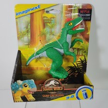 Imaginext Jurassic World Camp Cretaceous Allosaurus Figure New Netflix D... - £5.94 GBP