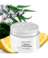 Eucalyptus &amp; Lemon Aroma Beads Air Freshener Room Linen Car Odor Eliminator - $16.95+