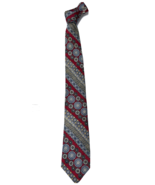 Vintage BROOKS BROTHERS Makers Silk Tie Burgundy  Printed in England - $39.20