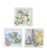 3 Winnie the Pooh Classic Disney Ceramic Tile Trivets Hot Plates Wall Pl... - $32.66