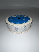 Offray Vintage Craft/Floral Ribbon NOS Purple Pink Floral - $6.00