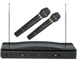 Supersonic SC-900 Professional Wireless Dual Microphone System Kit - £37.31 GBP