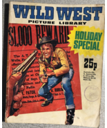 WILD WEST PICTURE LIBRARY HOLIDAY SPECIAL (1976) UK B&amp;W comic book diges... - $27.14 CAD