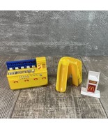 McDonalds Restaurant Carry Play Set 2003 3 Accessories Only - £7.57 GBP
