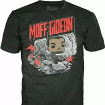 Funko POP Star Wars Tshirt Moff Gideon Adult Size Medium Mandalorian Tees New - $7.84