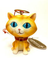 Midwest-CBK Angel Orange Kitty Cat Resin Christmas Ornament Nwt NWT - £9.03 GBP