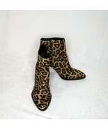 Sam Edelman Blake Bootie Leopard Print Calf Hair Boots size 6.5 Booties  - $64.10 CAD