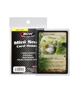 5 BCW Mini Snap Standard Sized Card Holders - $162.09 MXN