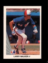 1990 Leaf #325 Larry Walker Nmmt (Rc) Expos Hof *X74306 - $9.07