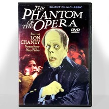 The Phantom of the Opera (DVD, 1924, Full Screen, Silent) Like New !  Lon Chaney - £9.73 GBP