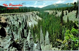 The Pinnacles at Crater Lake National Park Oregon Postcard - £4.05 GBP