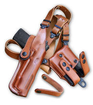Fits SR 1911 Ruger 45 ACP 9/45 With Rail 4.25”BBL Leather Shoulder Holster #7391 image 7