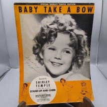 Vintage Sheet Music, Baby Take a Bow Movietone Special Shirley Temple Edition - £16.95 GBP