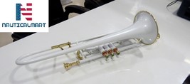 NauticalMart Valve Trombone Bb White - £165.25 GBP