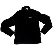 Patagonia Uomo Better Maglione 1/4 Zip Pile Pullover Nero Taglia M - $54.44