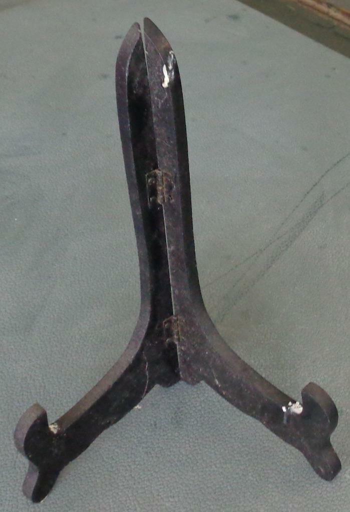 Nice Foldable Wooden Larger Size Plate Display Rack, GOOD CONDITION - US... - $9.89