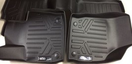 SMARTLINER Custom Fit Floor Mats 2 Row Liner Set Black for 2015-2018 Audi Q3 - £89.67 GBP