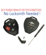 TOYOTA Camry 2006-2012 Remote Key Shell Repair Kit DIY NO Locksmith Need... - $5.90