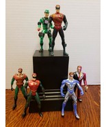 LOT OF 7 BATMAN FOREVER FIGURES! 1995 KENNER! - £29.15 GBP