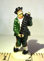 Grandeur Noel Victorian Village Accordion Man Figure Player Christmas 2000 Cute - £11.30 GBP