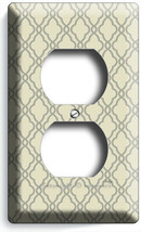 Hampton Trellis Geometrical Pattern Outlet Wall Plate Bedroom Room Home Hd Decor - £7.42 GBP