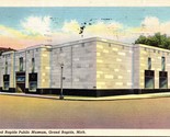 Grand Rapids Public Museum Michigan MI Linen Postcard L1 - $3.02