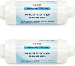 Tulgigs Ion Filter Tg300 - Premium Bidet Water Filter Set For, 2Pieces - £28.70 GBP