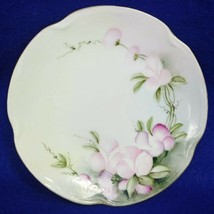 Collector Plate with Sweet Pea Design J and C Bavaria Hand Painted - £25.66 GBP