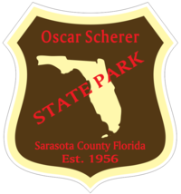 Oscar Scherer Florida State Park Sticker R6774 YOU CHOOSE SIZE - $1.45+