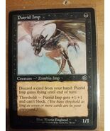 Putrid Imp Magic The Gathering Torment MTG 77 Black Zombie Vintage 2002 - $4.77