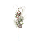 Snow-Covered Mixed Pine Spray 7 X 28 Inches - $87.62 CAD