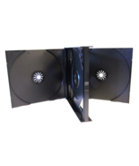 3 NEW Chubby 2 CD DVD Game Discs Double Jewel Cases Gray Black Trays SF19 - $16.86