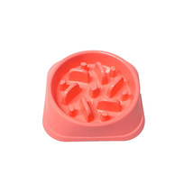 Alpha Dog Series Slow Feeder Bowls - (Fan) Pink - £7.07 GBP